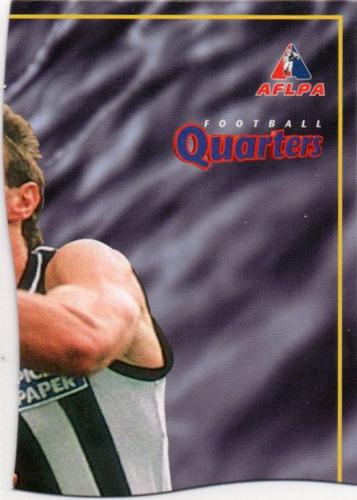 1995 Bewick Enterprises AFLPA Football Quarters #4 Gavin Brown Front